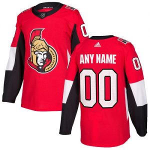 Herre NHL Ottawa Senators Drakter Custom Adidas Hjemme Rød Authentic